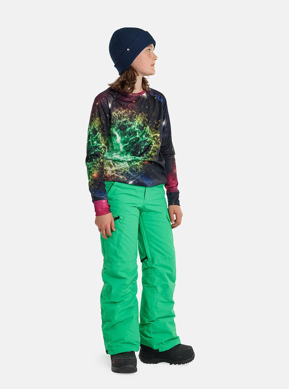 Burton Boys Exile Cargo 2L Pants Galaxy Green