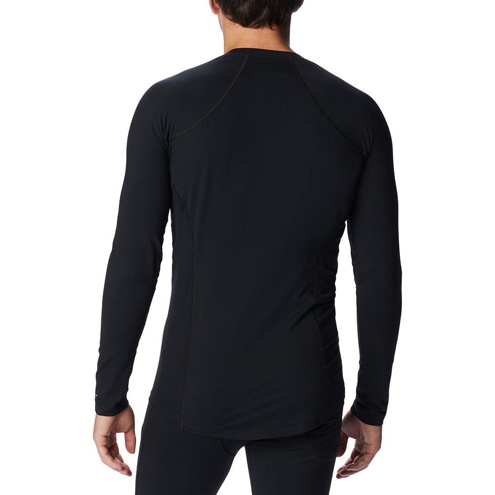 Columbia Midweight Stretch LS Mens Baselayer Top Black