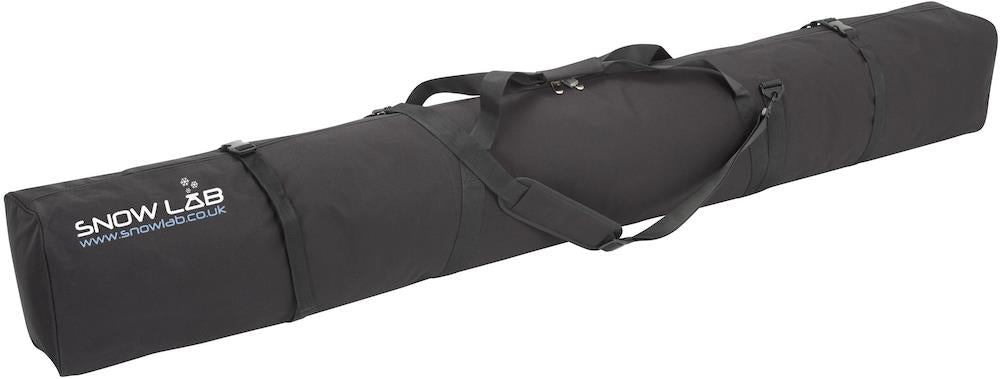 Snow Lab Double Ski Bag Black 185cm