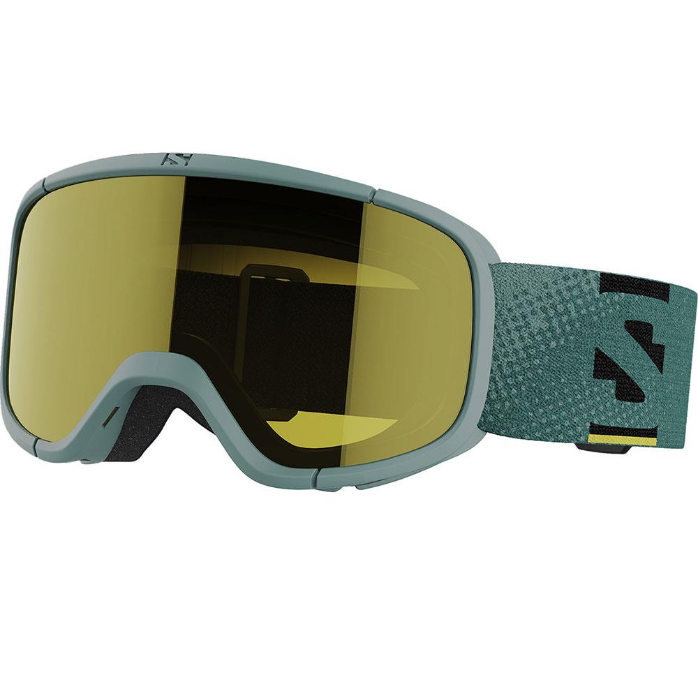 Salomon Lumi Access Kids Goggles Atlantic - Low Light Yellow Lens