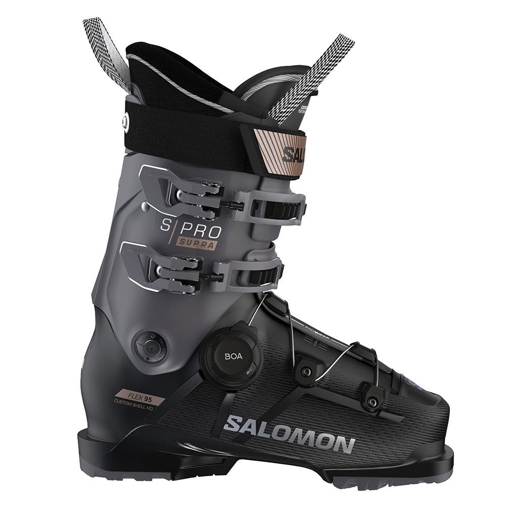 Salomon S/PRO Supra BOA 95 W GW Womens Ski Boots Black/Beluga 2025