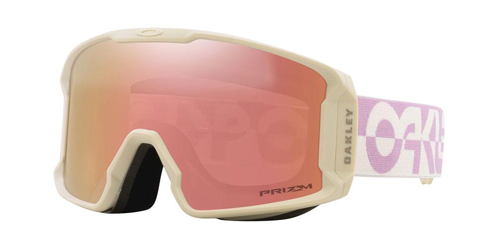 Oakley Line Miner M Goggles Toadstool Duality - Prizm Snow Rose Gold Lens