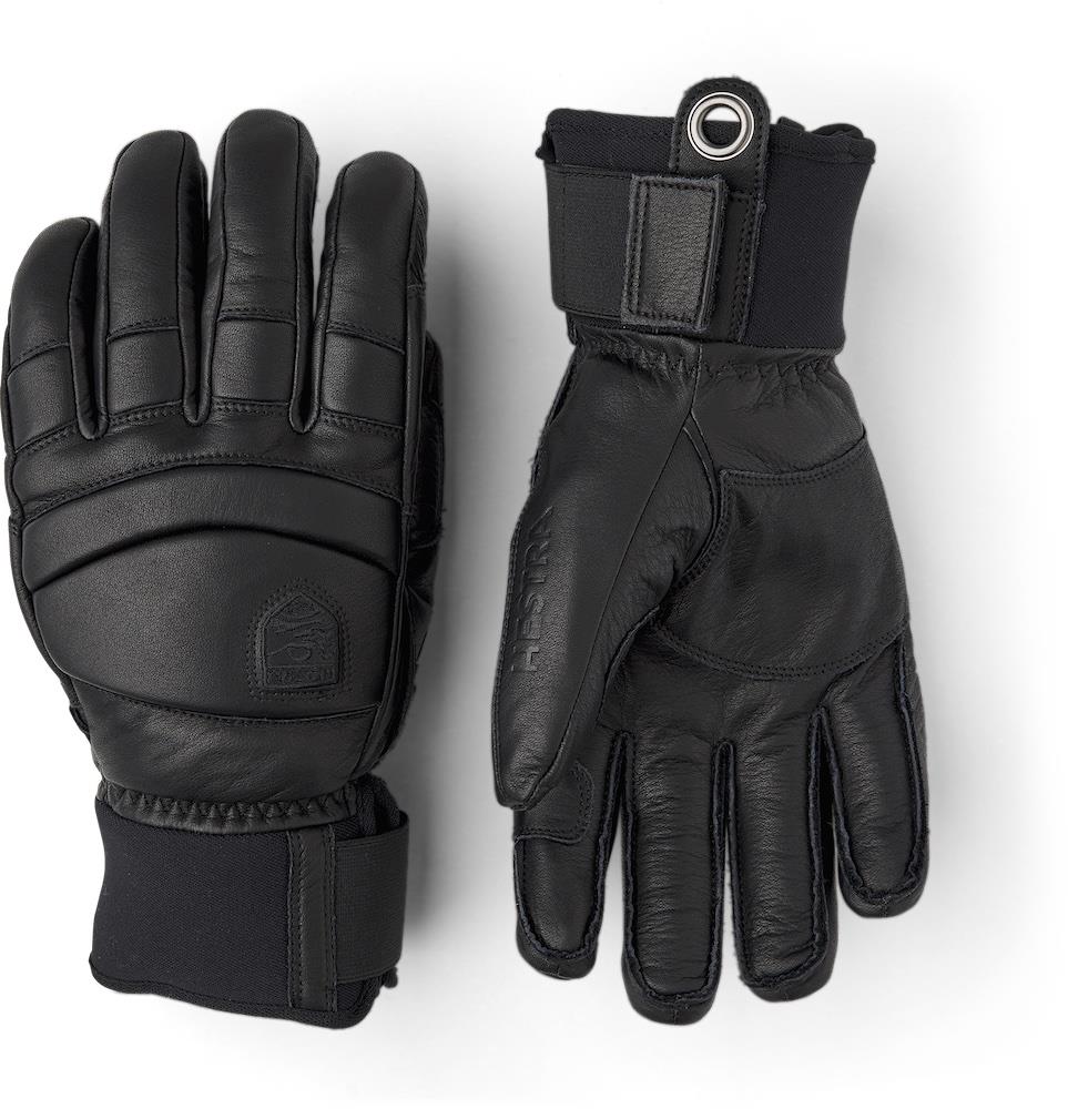 Hestra Fall Line Leather Gloves Black