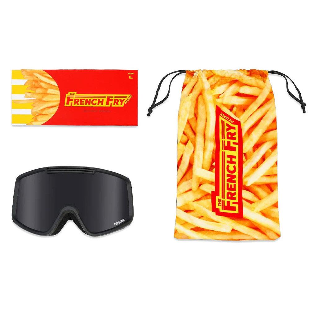 Pit Viper French Fry Goggles Small The Standard - Smoke Lens