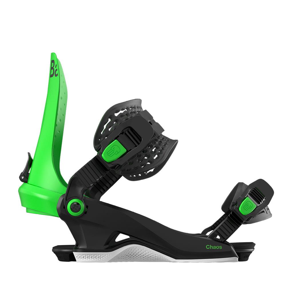 Bataleon Chaos Heelwrap Mens Snowboard Bindings Neon Green 2025