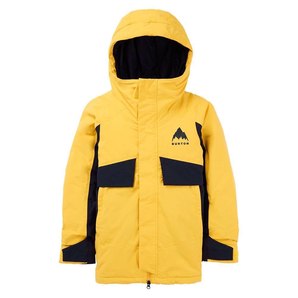 Burton Kids Ascutney 2L Jacket Goldenrod/True Black