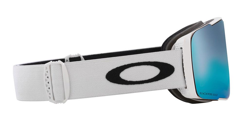 Oakley Line Miner Pro M Goggles Matte White - Prizm Sapphire + Prizm Iced Lenses