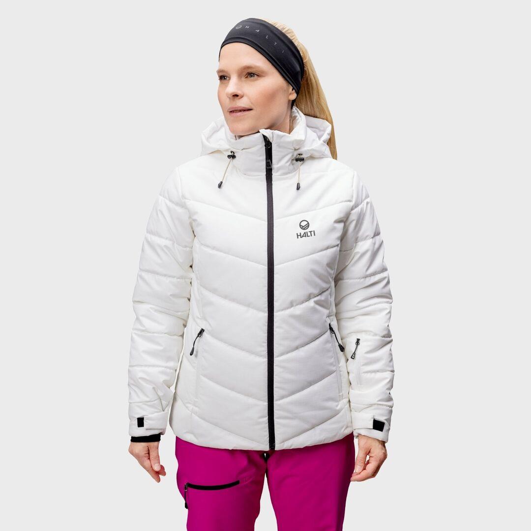 Halti Mellow Womens Ski Puffer Jacket Bright White