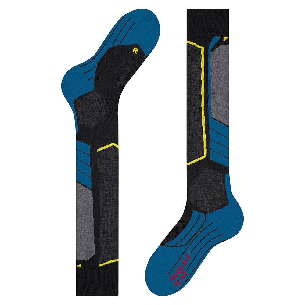 Falke SK2 Mens Ski Socks Black/Blue