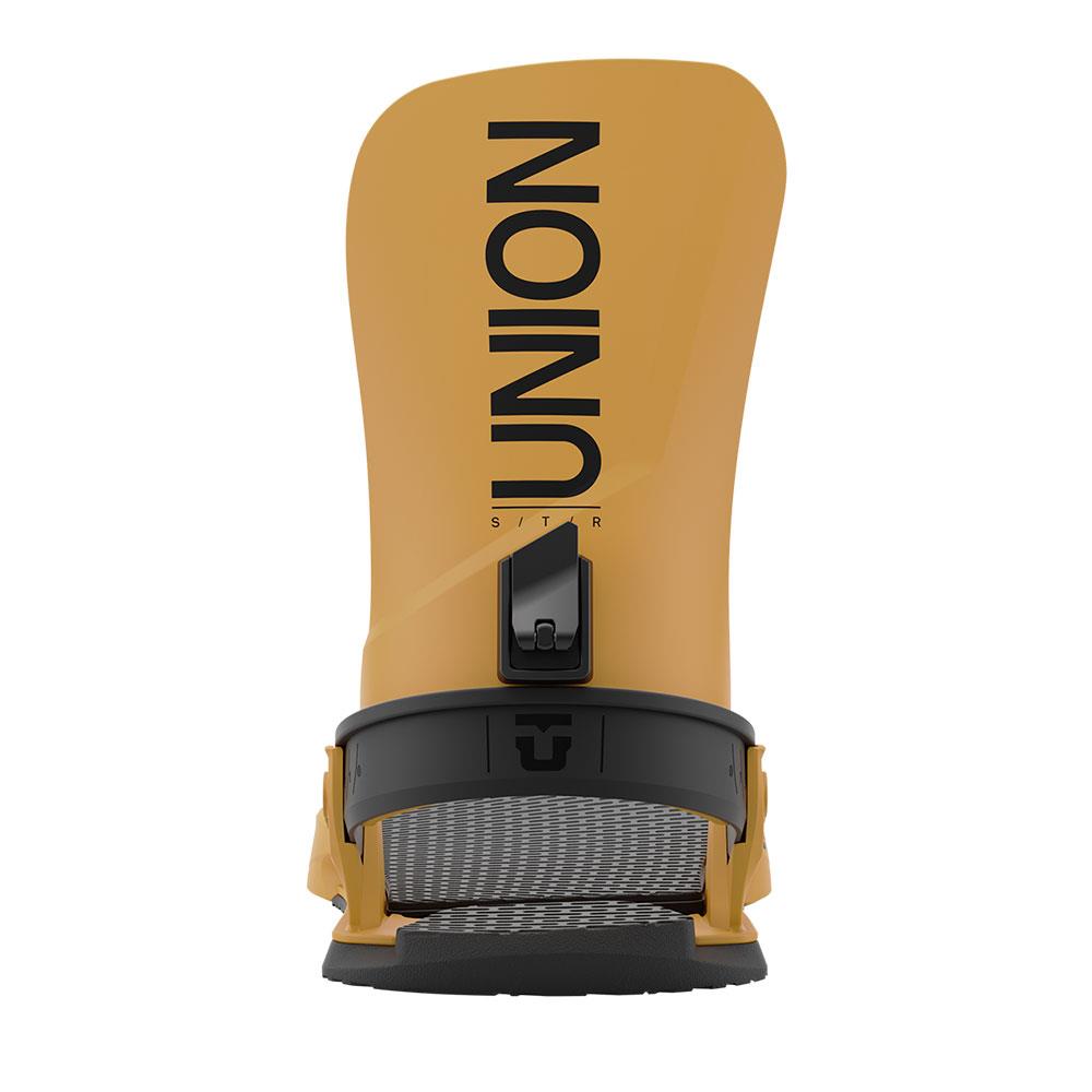 Union STR Mens Snowboard Bindings Mustard 2025