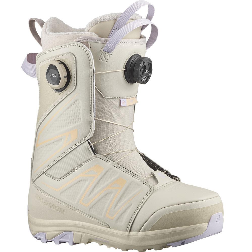 Salomon Ivy BOA SJ Womens Snowboard Boots Cream 2025