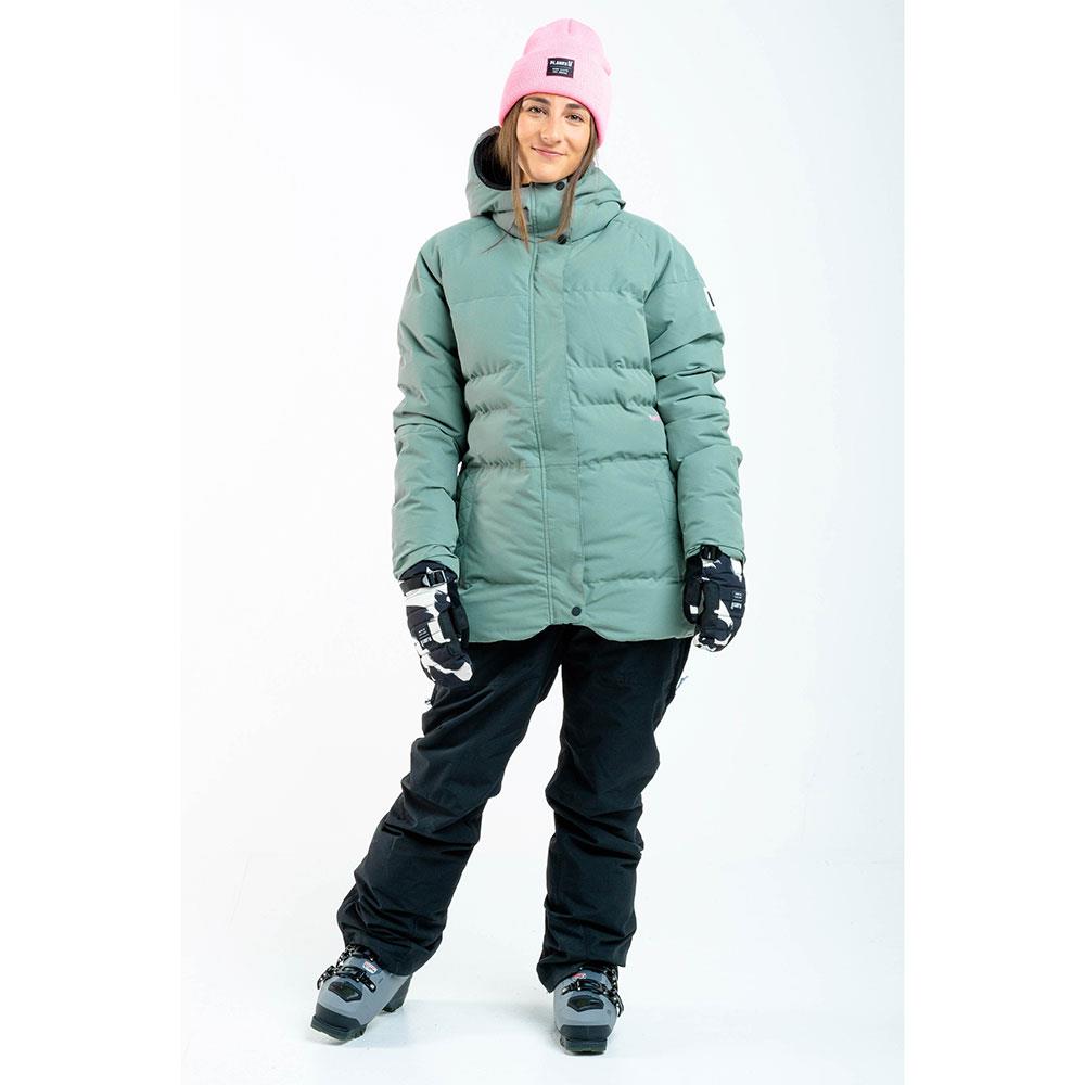 Planks Huff n Puffa Womens Jacket Sage Green