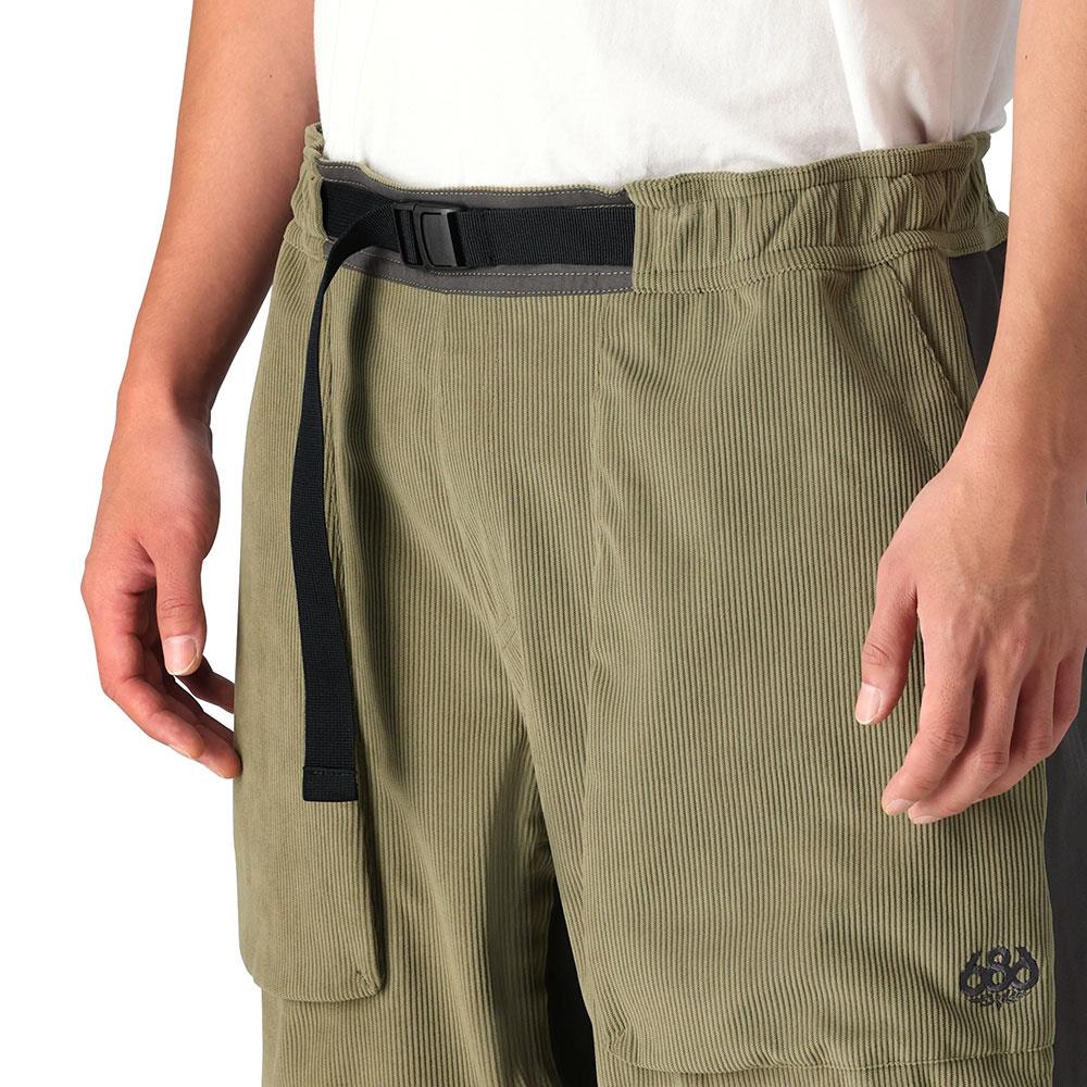 686 Mens Ghost 2.5L Pants Sage Corduroy Colorblock