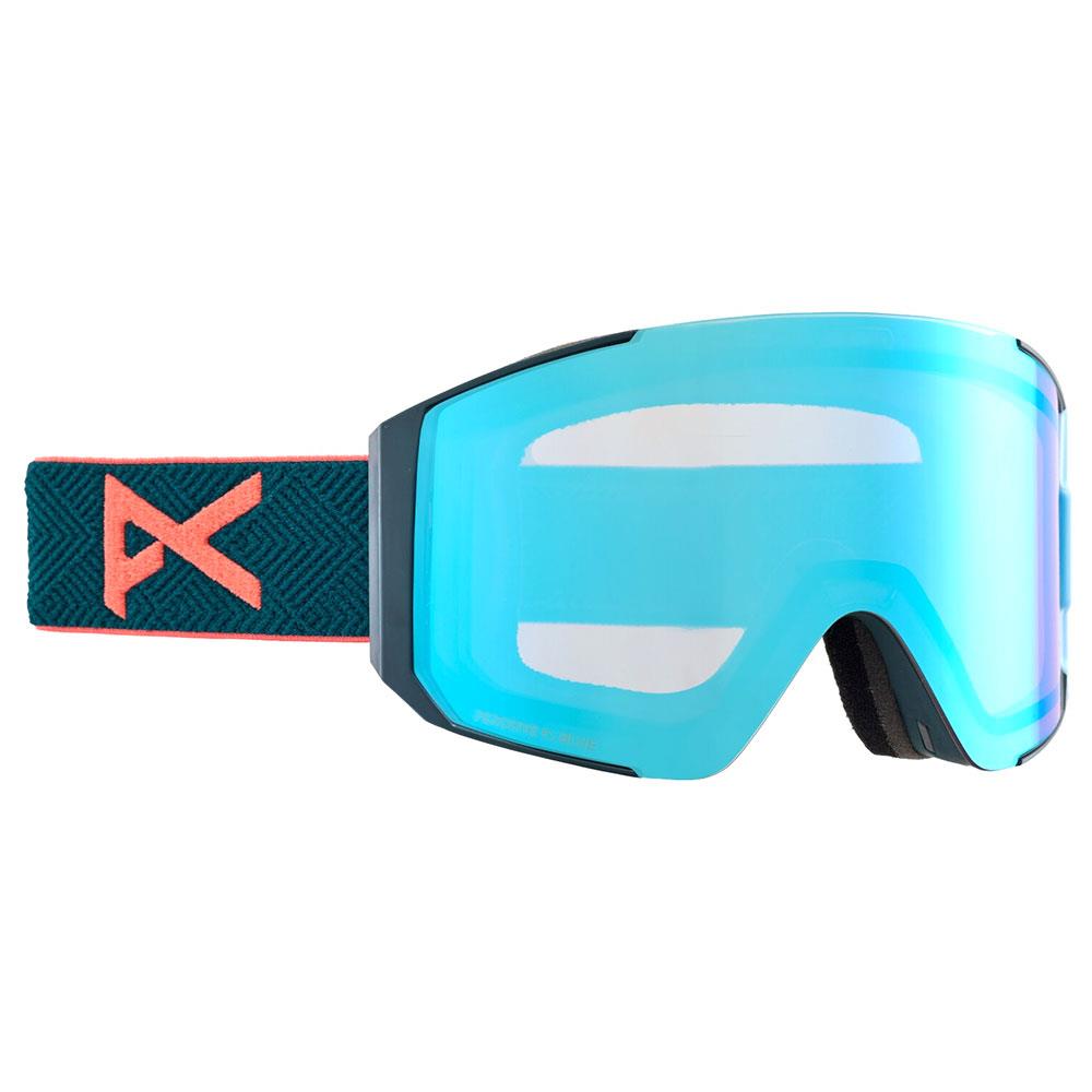 Anon Sync Goggles Deep Emerald Perceive Variable Blue + Cloudy Pink Lens