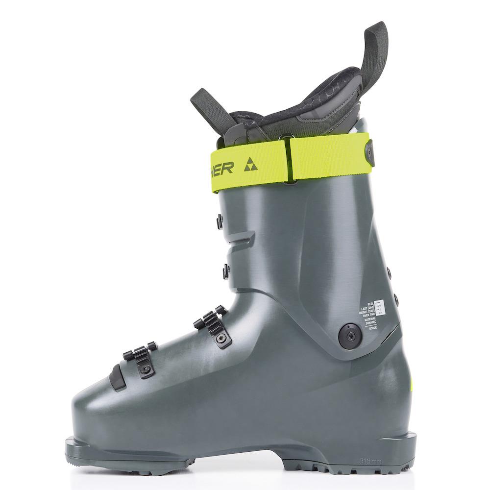 Fischer RC4 110 MV Vac GW Mens Ski Boots Rhino Grey 2024