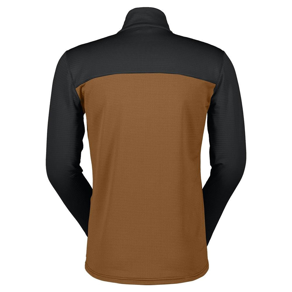 Scott Defined Light Mens Pullover Midlayer Black/Bread Brown