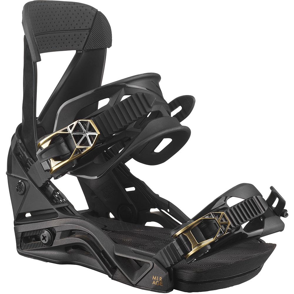 Salomon Mirage Womens Snowboard Bindings Black 2025