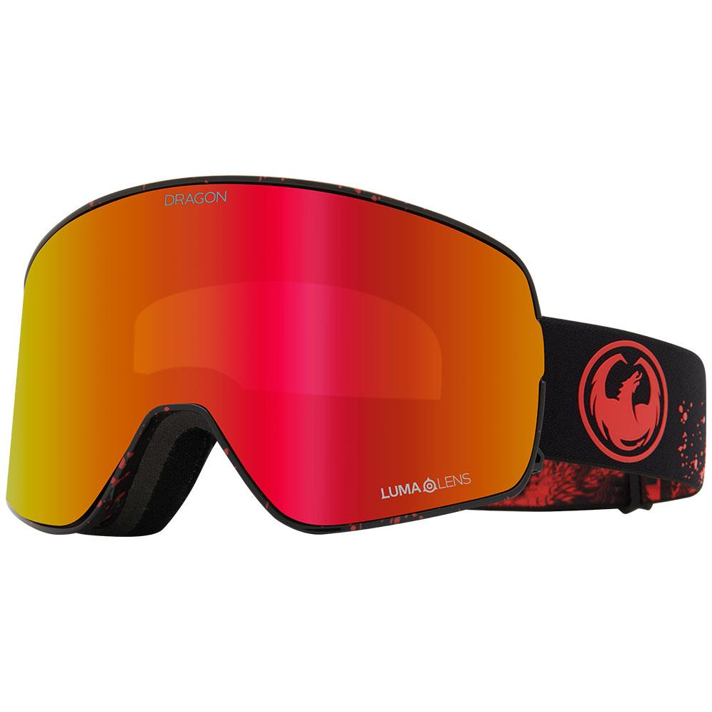 Dragon NFX2 Goggles Kaiju - LL Red Ion + LL Light Rose