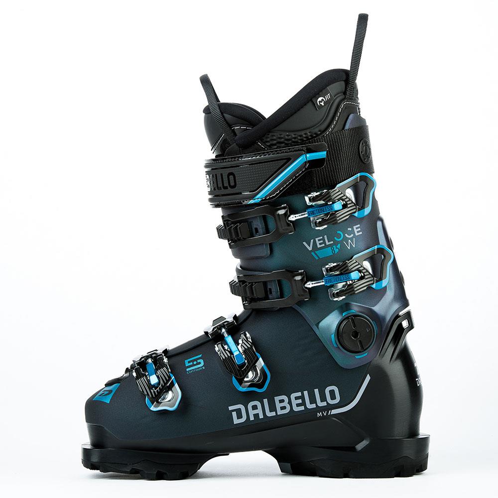 Dalbello Veloce 85 W GW Womens Ski Boots Black/Opal Green 2024