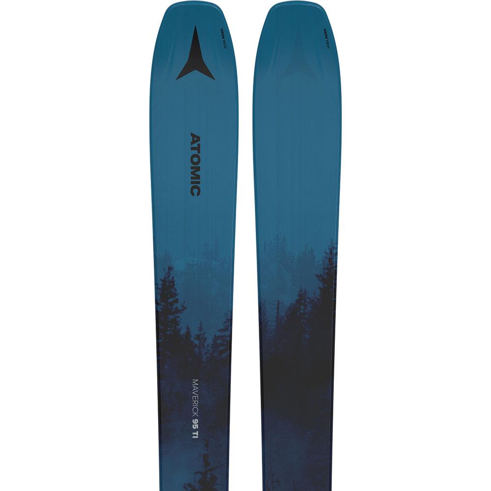 Atomic Maverick 95 Ti Skis + Shift2 13 MN Bindings 2025