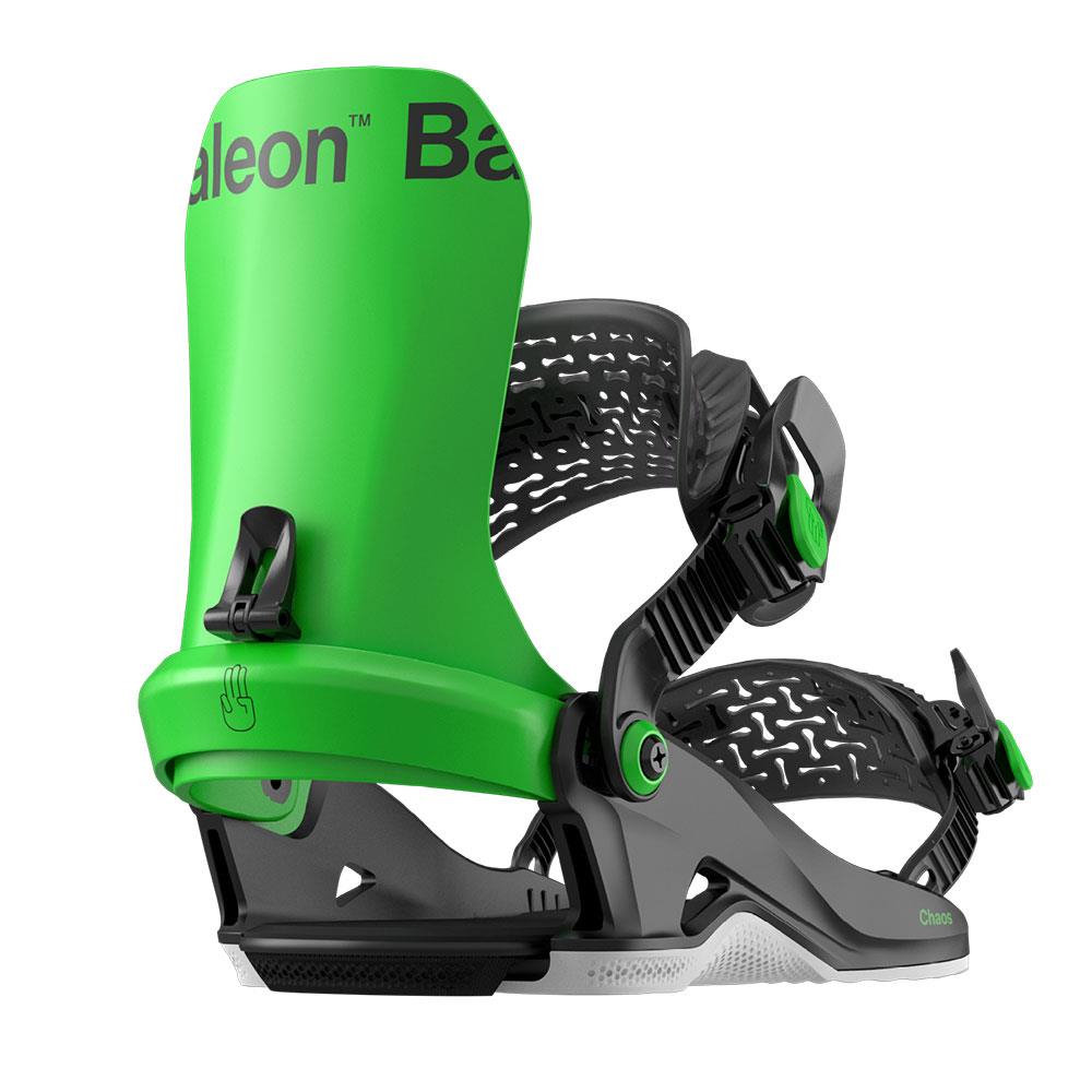 Bataleon Chaos Heelwrap Mens Snowboard Bindings Neon Green 2025