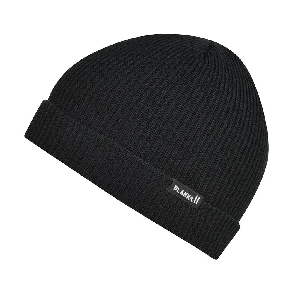 Planks Essentials Beanie Black