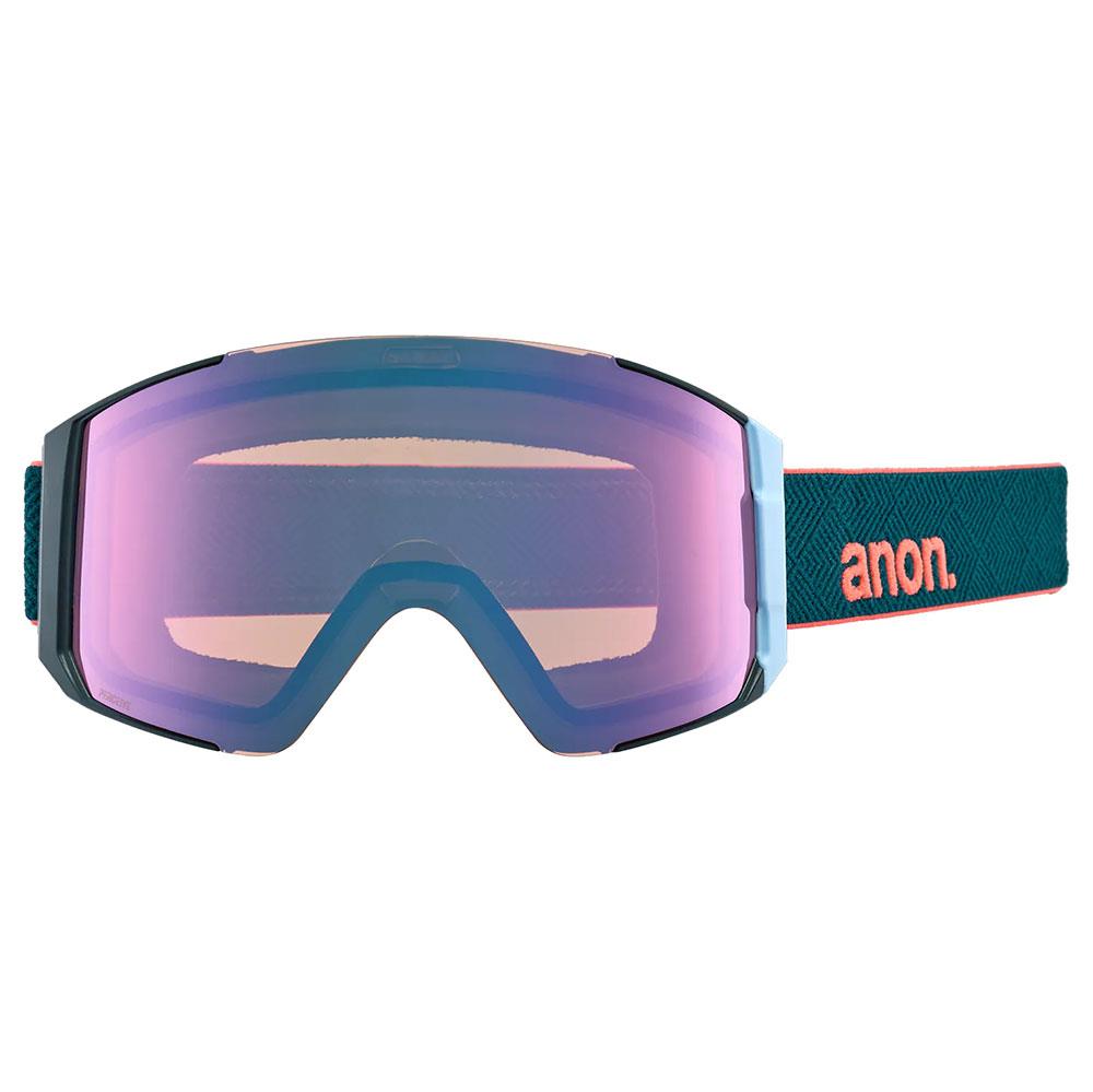 Anon Sync Goggles Deep Emerald Perceive Variable Blue + Cloudy Pink Lens