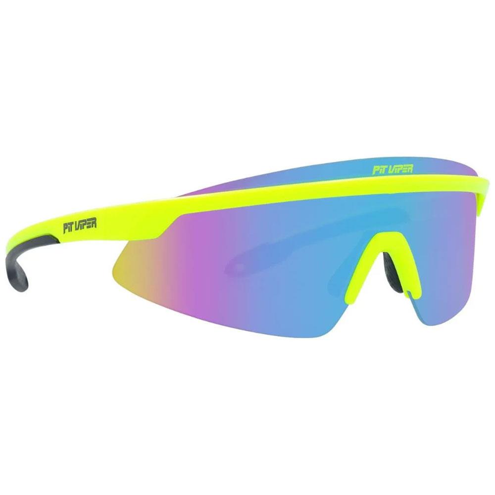 Pit Viper Skysurfer Sunglasses The Sludge Polarized - Polarized Blue-Purple Lens