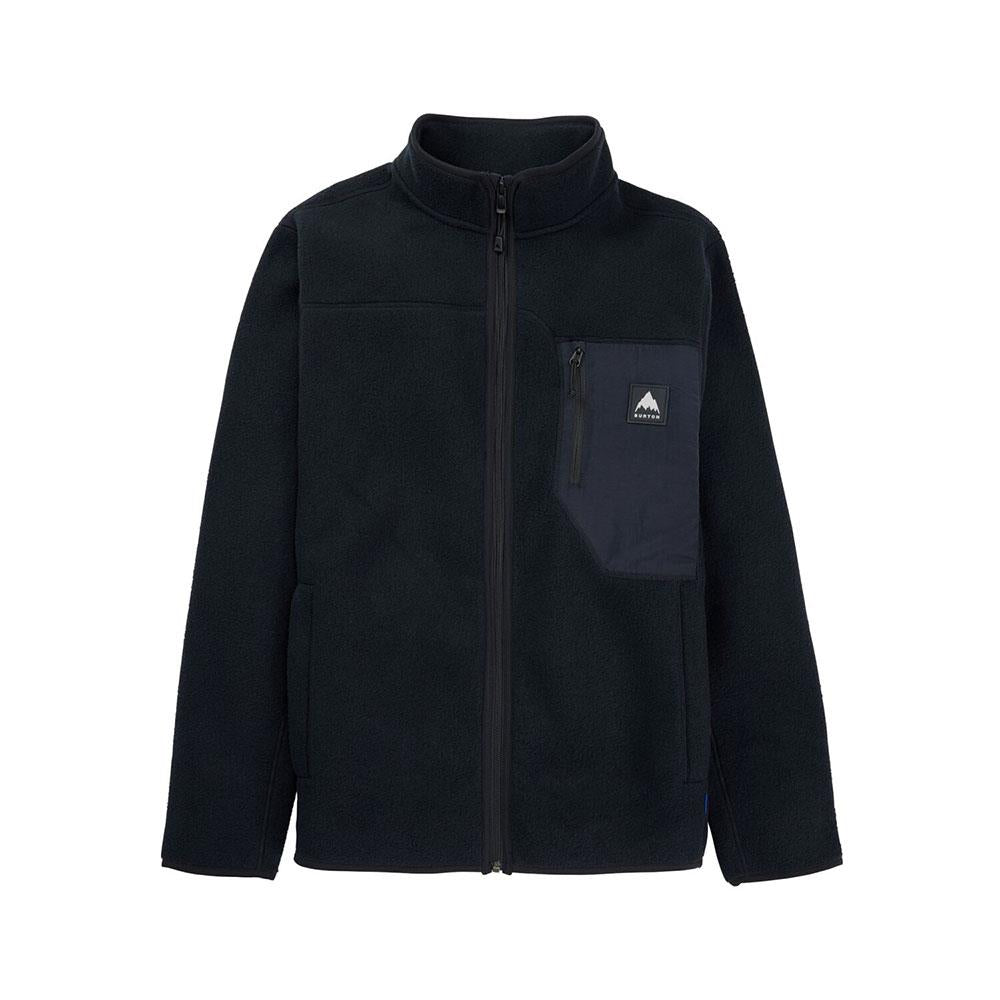 Burton Cinder Full-Zip Mens Fleece True Black