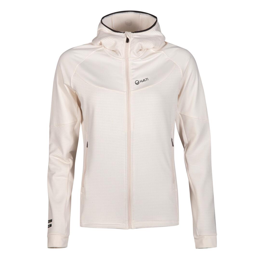 Halti Heat Grid  Womens Hooded Layer Jacket Eggnog Beige