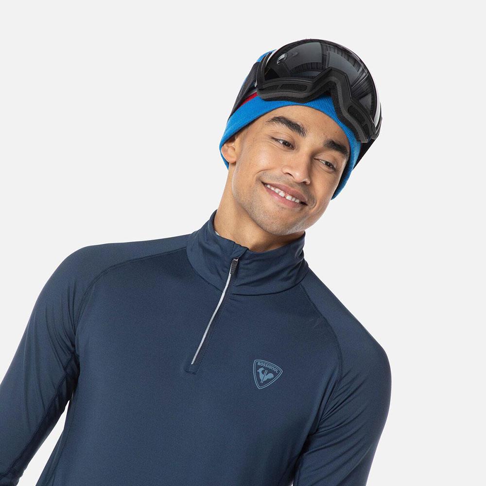 Rossignol Classique 1/2 Zip Mens Midlayer Dark Navy