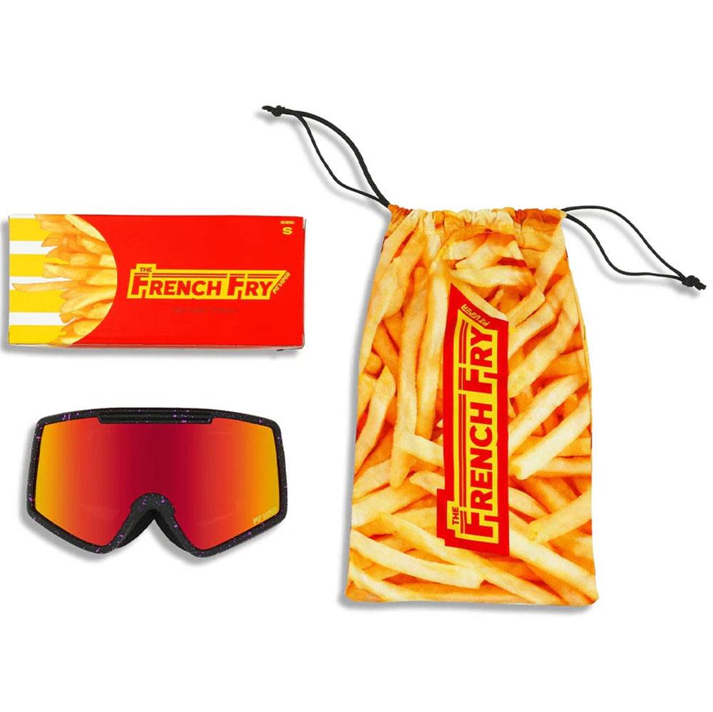 Pit Viper French Fry Goggles Small The Combustion - Red Lens