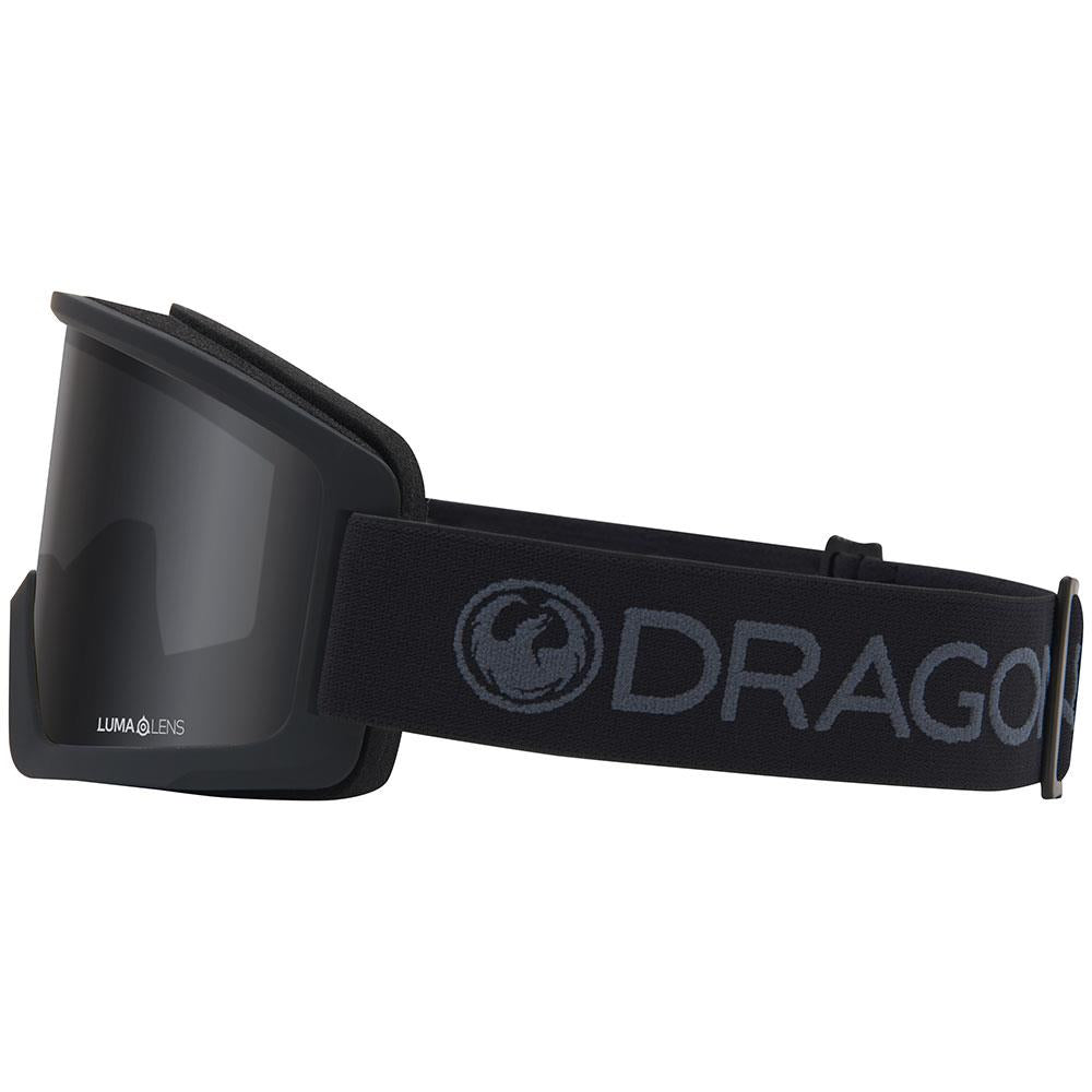 Dragon DX3 L OTG Goggles Blackout - LL Dark Smoke Lens