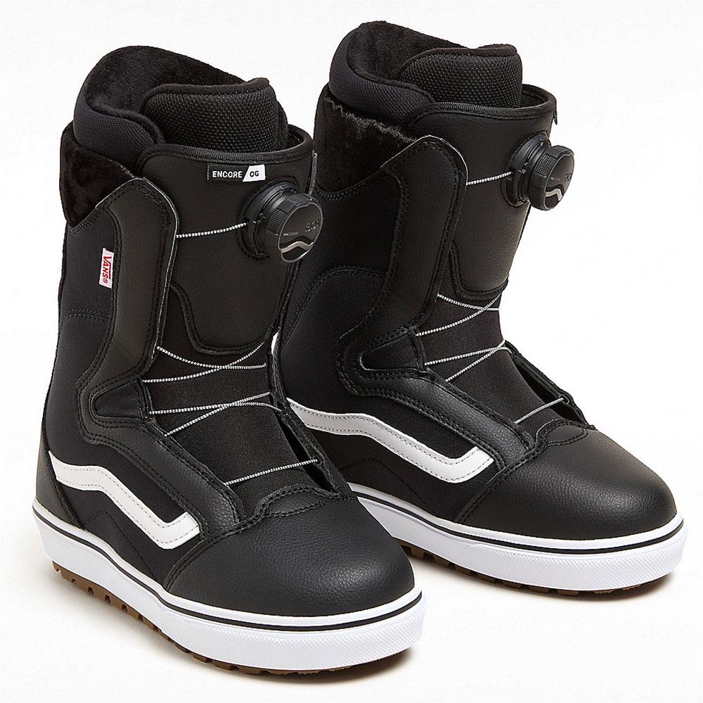 Vans Encore OG BOA Womens Snowboard Boots Black/White 2025