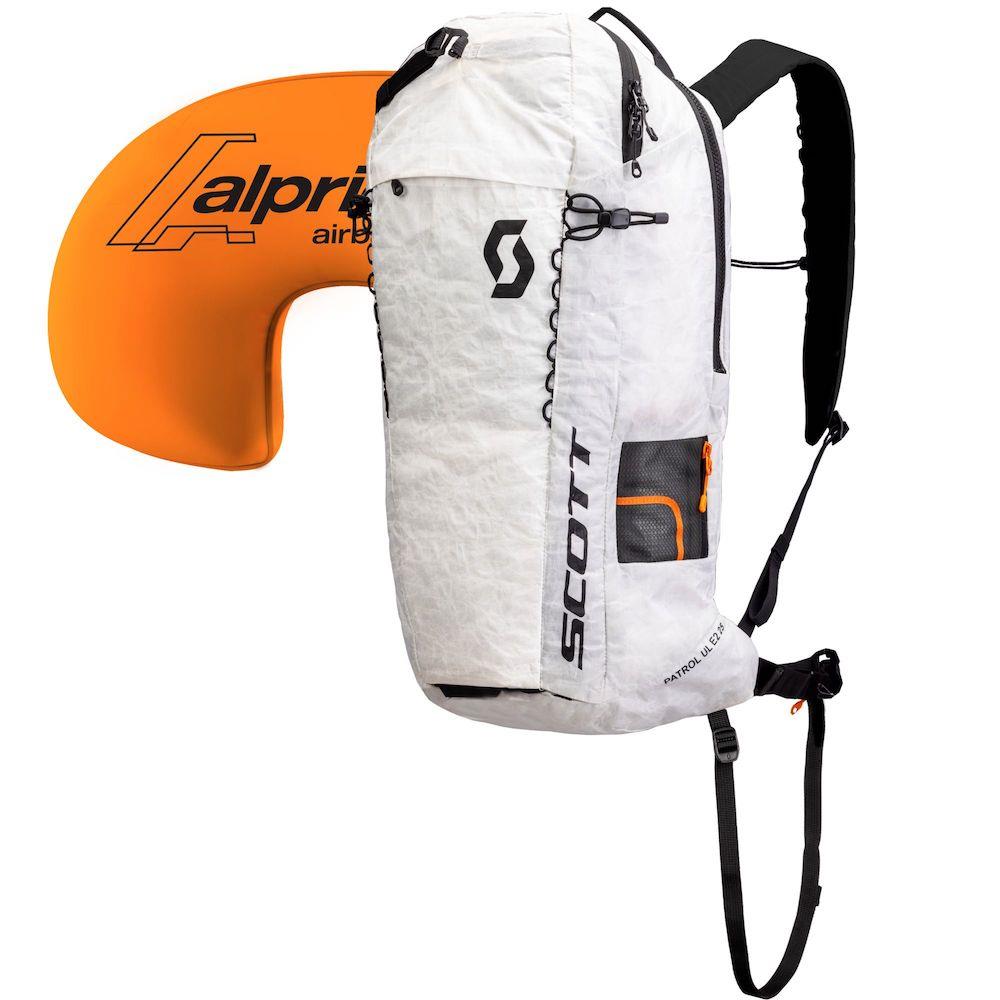 Scott Patrol Ultralight E2 25L Avalanche Backpack Kit White/Black NL