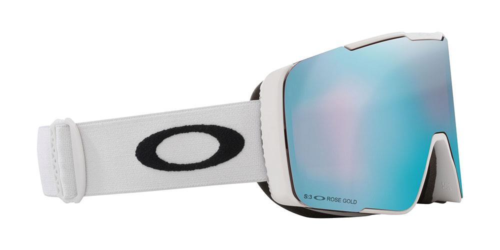 Oakley Line Miner Pro M Goggles Matte White - Prizm Sapphire + Prizm Iced Lenses