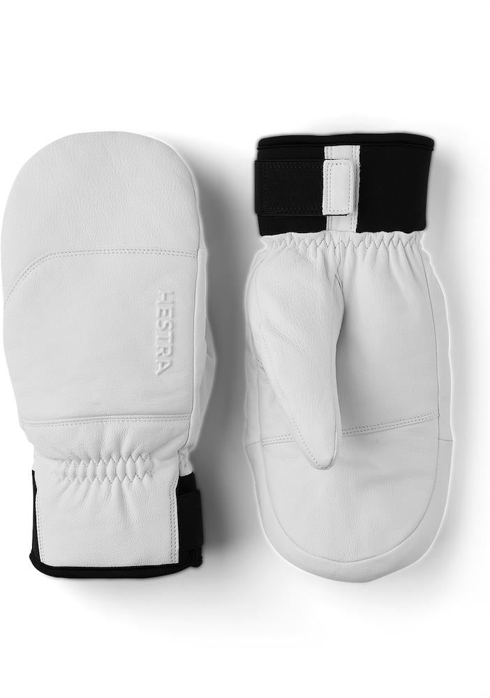 Hestra Omni Female Leather Mitts White