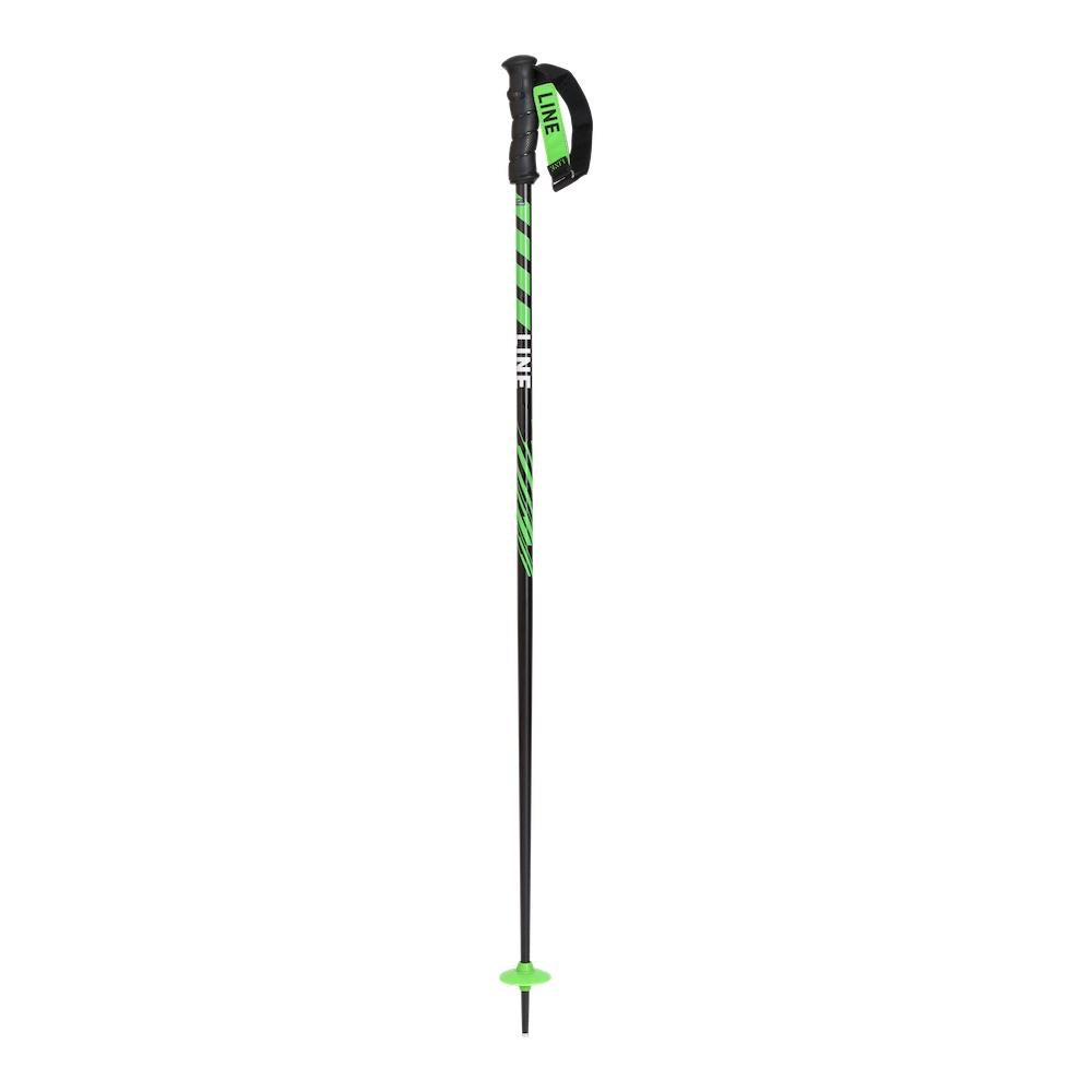 Line Grip Stick Ski Poles Black/Green