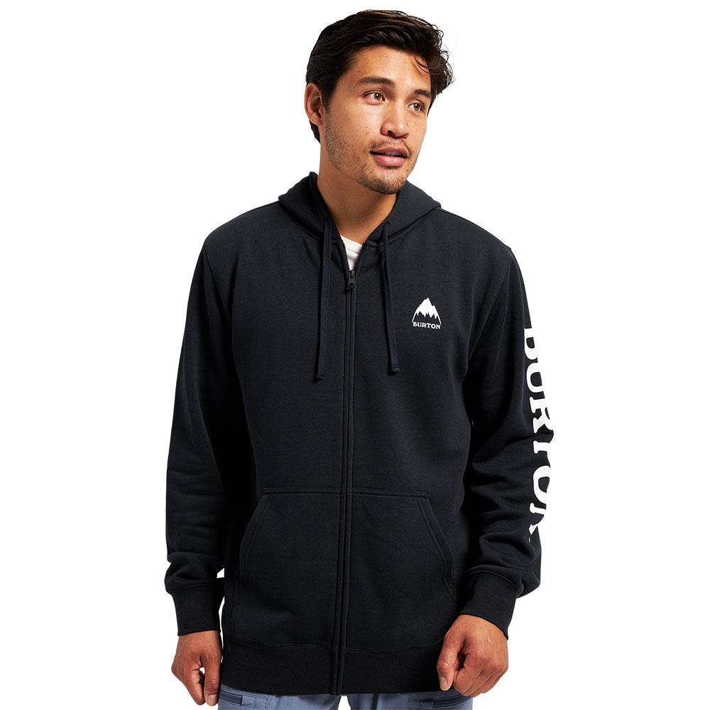 Burton Elite Full-Zip Mens Fleece True Black