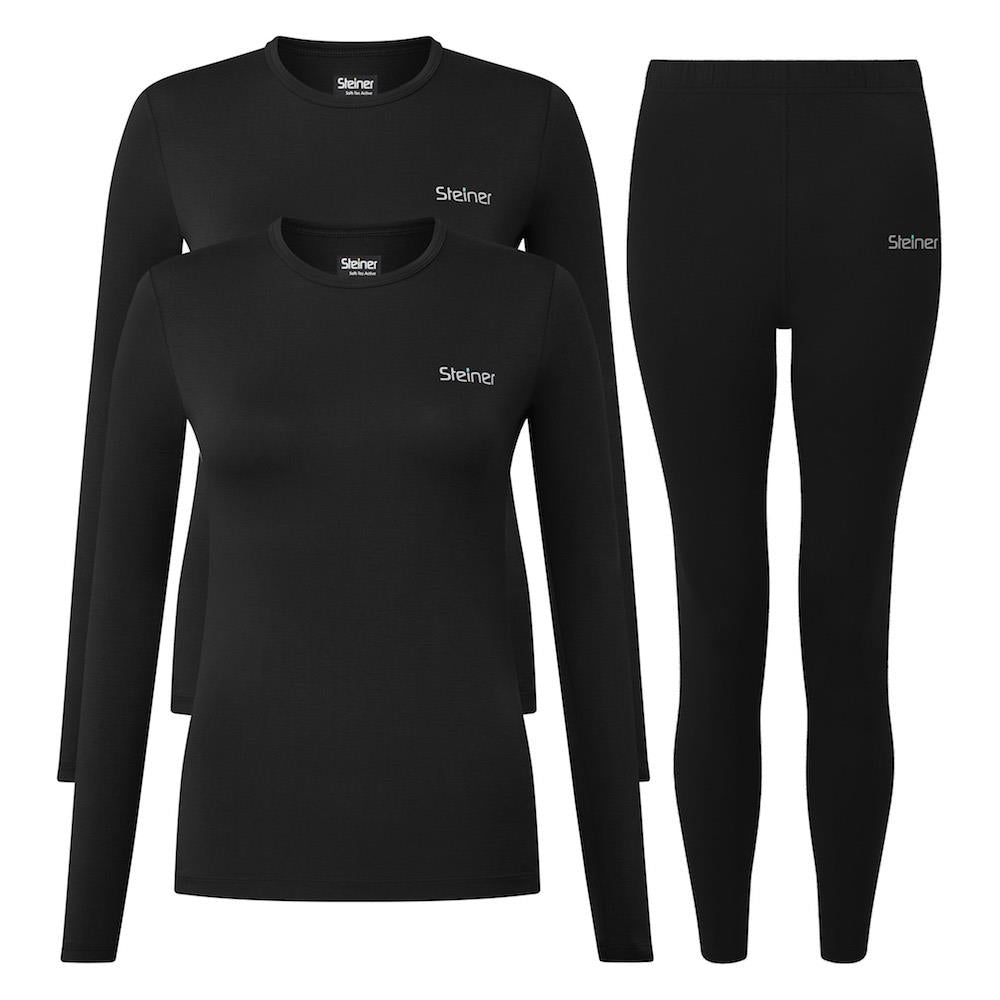 Steiner Ladies Soft-Tec Active Base Layer Bundle Black