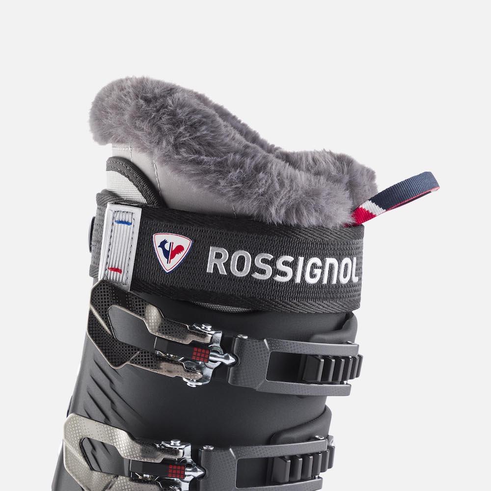 Rossignol Pure Pro 80 Womens Ski Boots Metal/Ice Black 2024