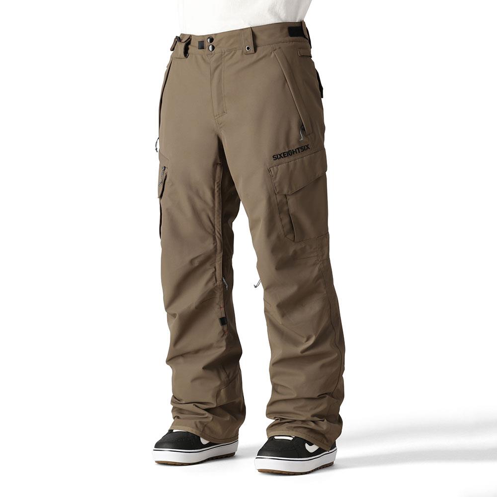 686 Mens SMARTY 3-in-1 Cargo Pants Tobacco