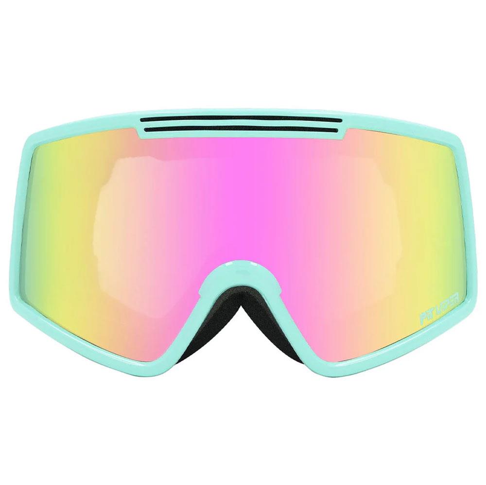 Pit Viper French Fry Goggles Small The Spume - Pink Lens