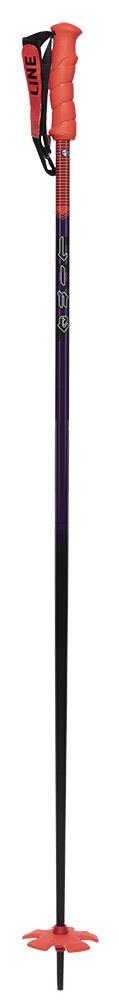 Line Grip Stick Ski Poles Deep Purple