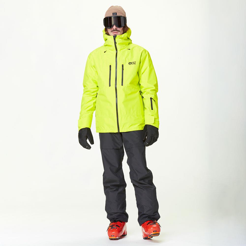 Picture Welcome 3L Xpore Mens Jacket Acid Lime