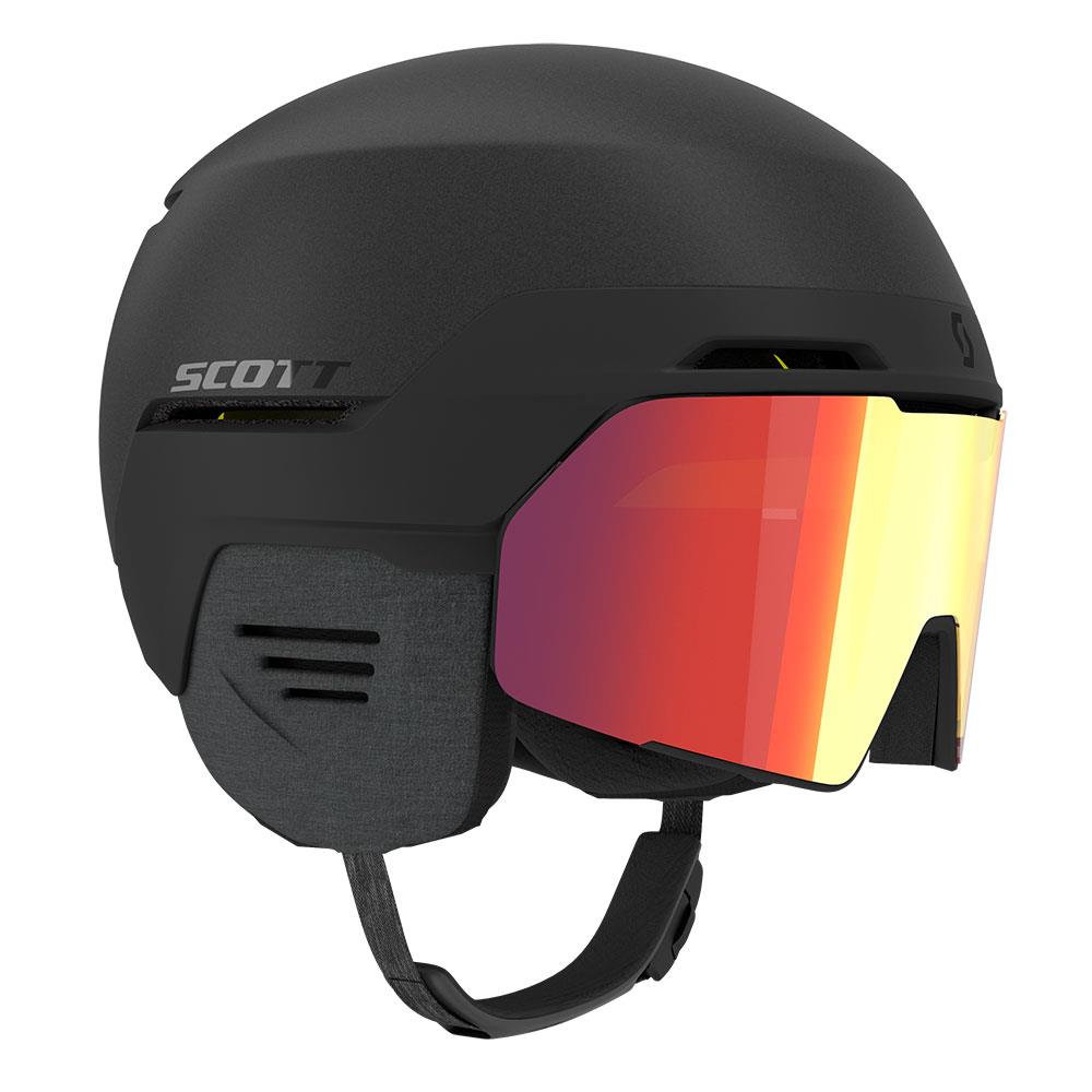 Scott Blend Plus MIPS Visor Helmet Granite Black