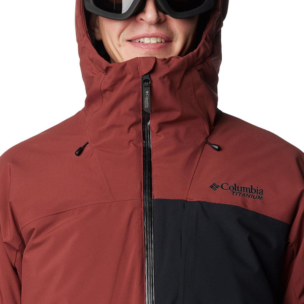 Columbia Winter District III Mens Jacket Spice/Black