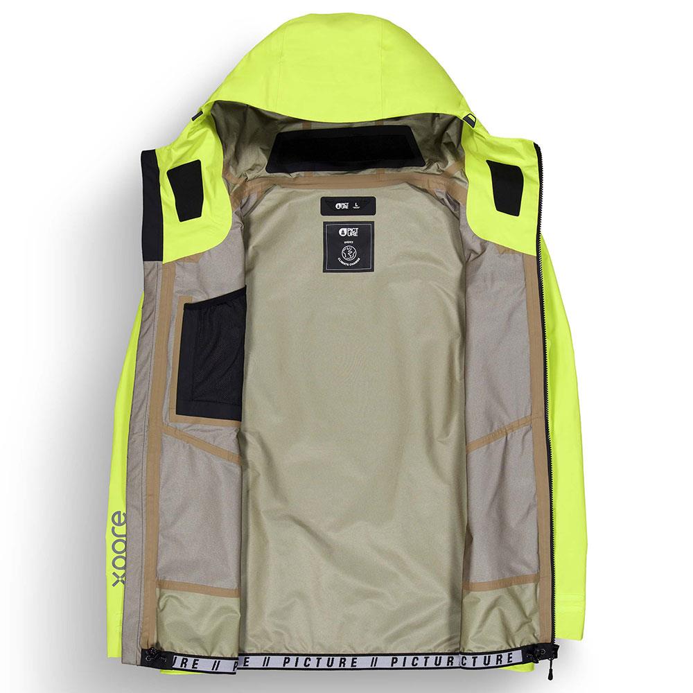 Picture Welcome 3L Xpore Mens Jacket Acid Lime