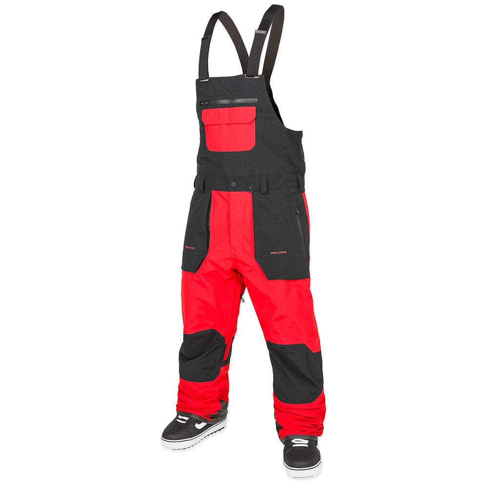 Volcom Rain Gore-Tex Bib Overall Mens Pants Crimson