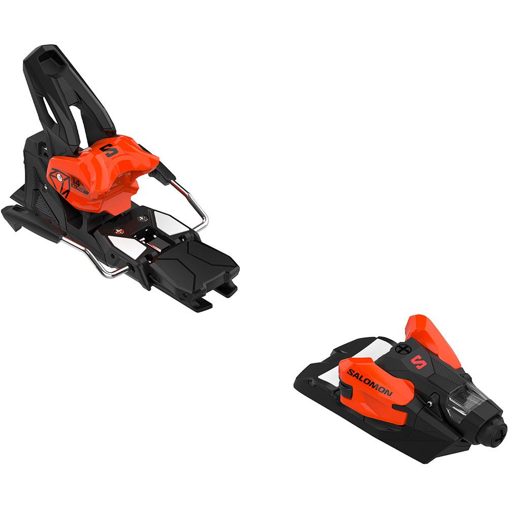 Salomon Strive 14 MN Ski Bindings Flame Orange